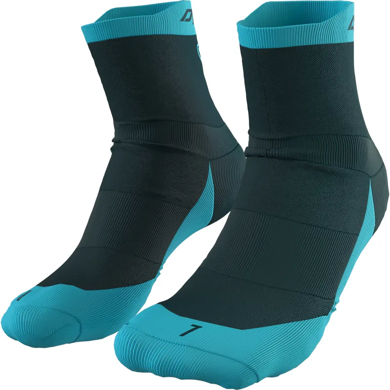Dynafit Transalper Trail Running Socks in Blueberry Storm Blue